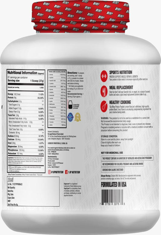 1UP WHEY PROTEIN 5LBS