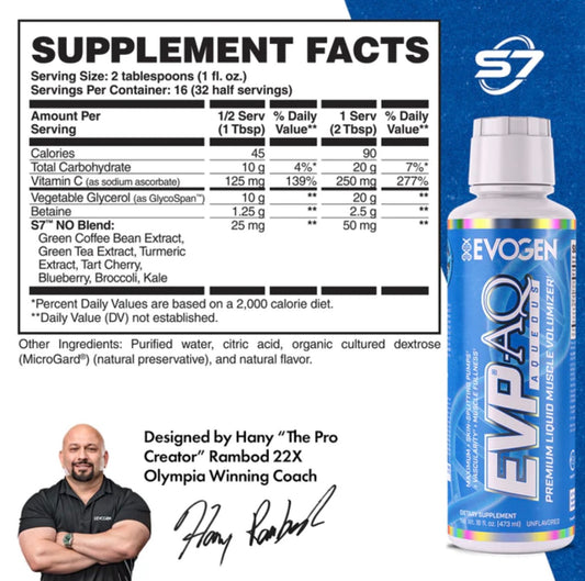 Evogen Evp AQ- Muscle Volumizer